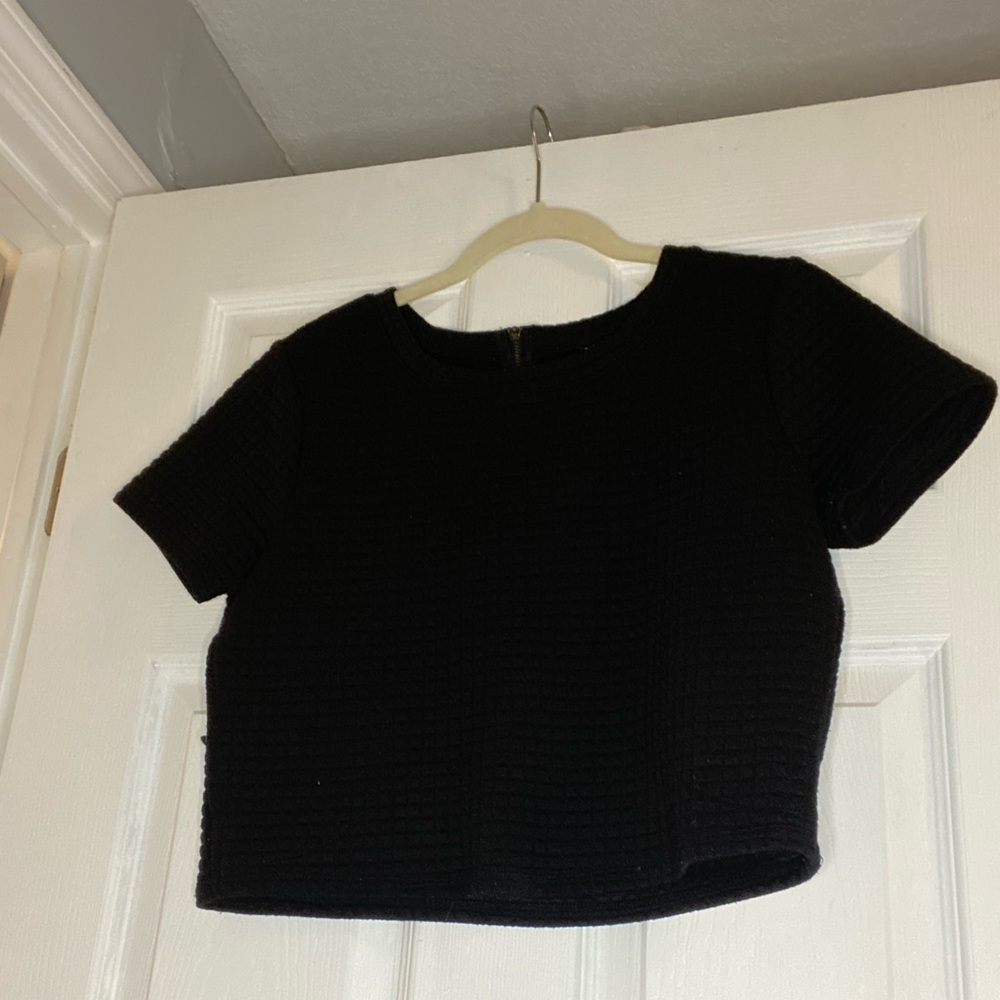 Crop top and skirt